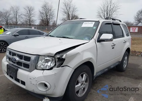 2012 Ford Escape Xlt z USA, uszkodzony, nr VIN 1FMCU0DG3CKB19089